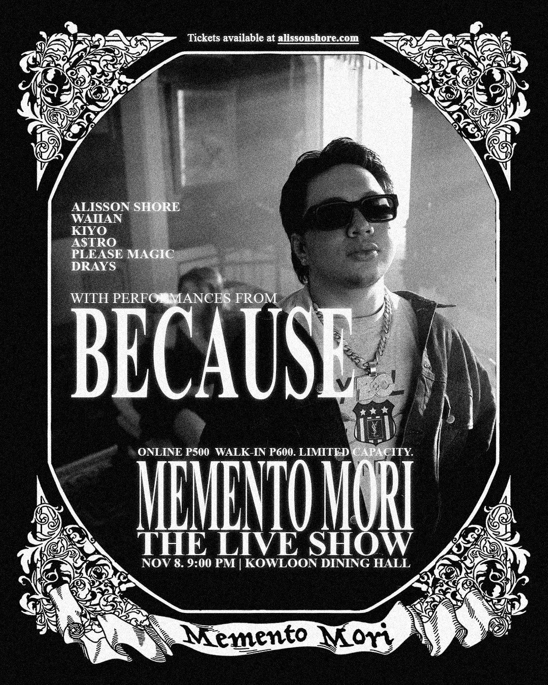 Memento Mori: The Live Show (Ticket Purchase)
