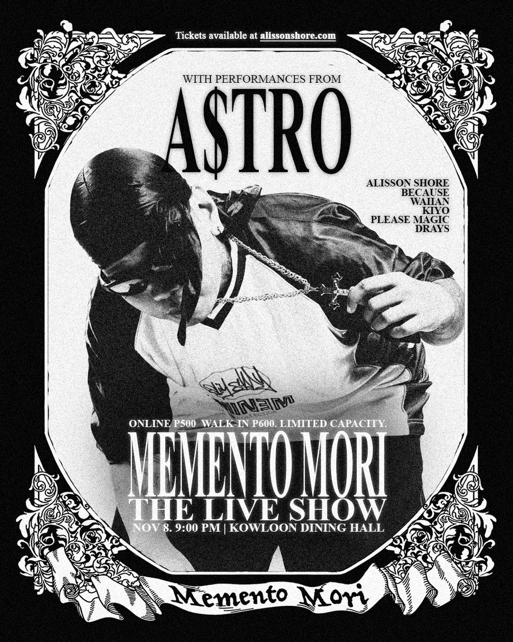 Memento Mori: The Live Show (Ticket Purchase)