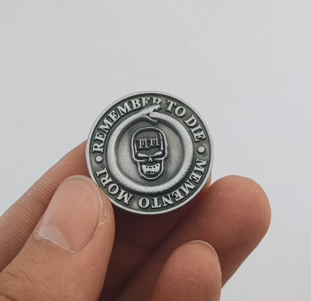 Memento Mori Challenge Coin