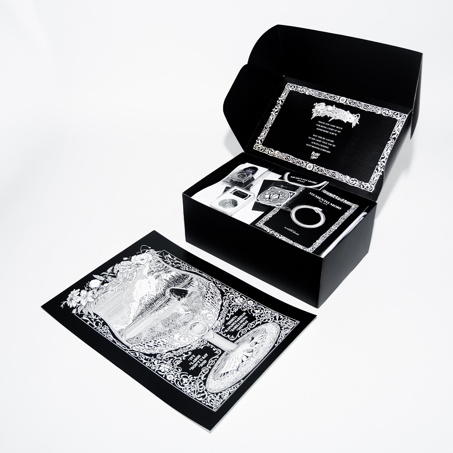 Memento Mori Merch Box Set of 7