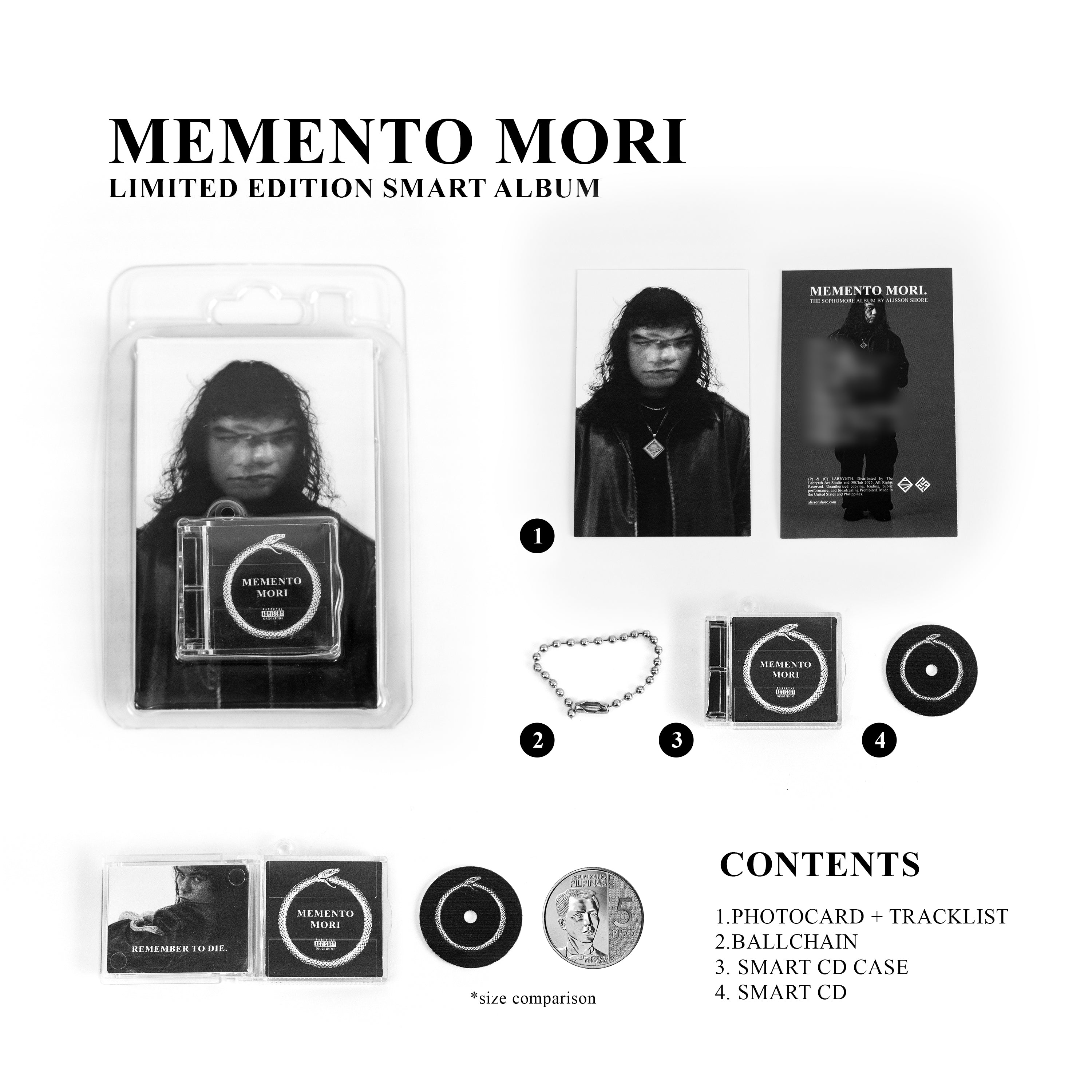 Memento Mori Merch Box Set of 7