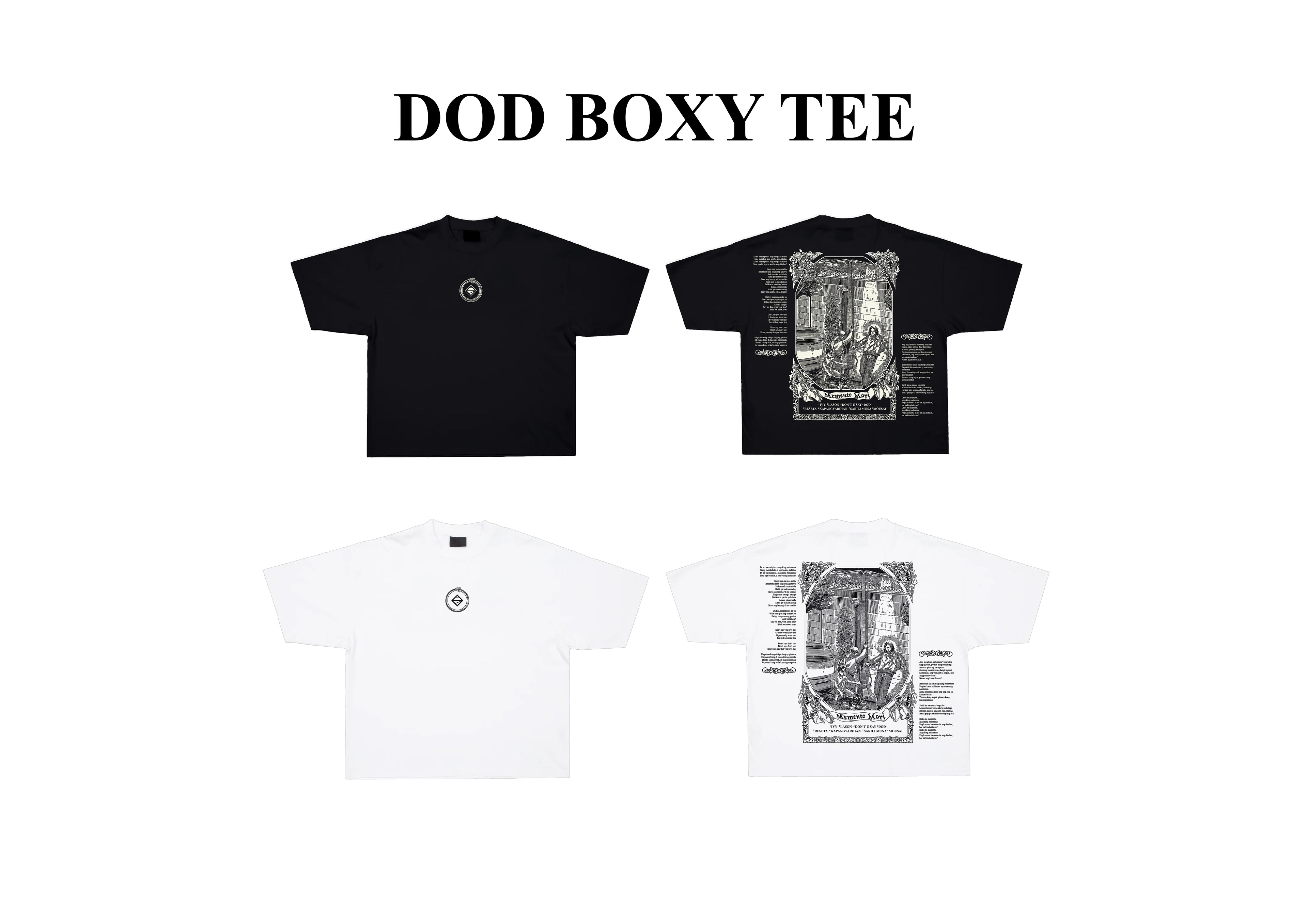 Memento Mori Merch Box Set of 7