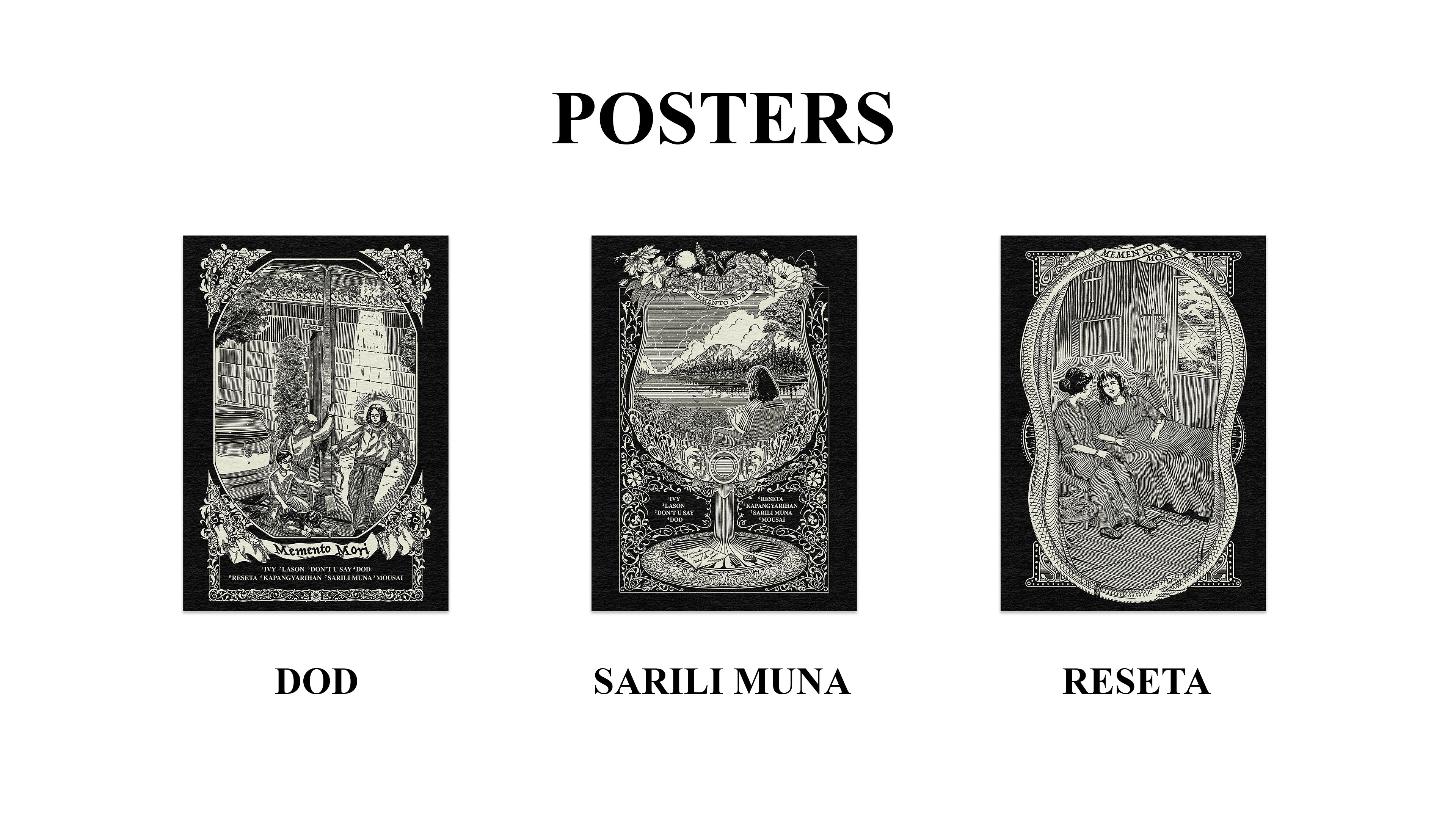 Memento Mori Merch Box Set of 7