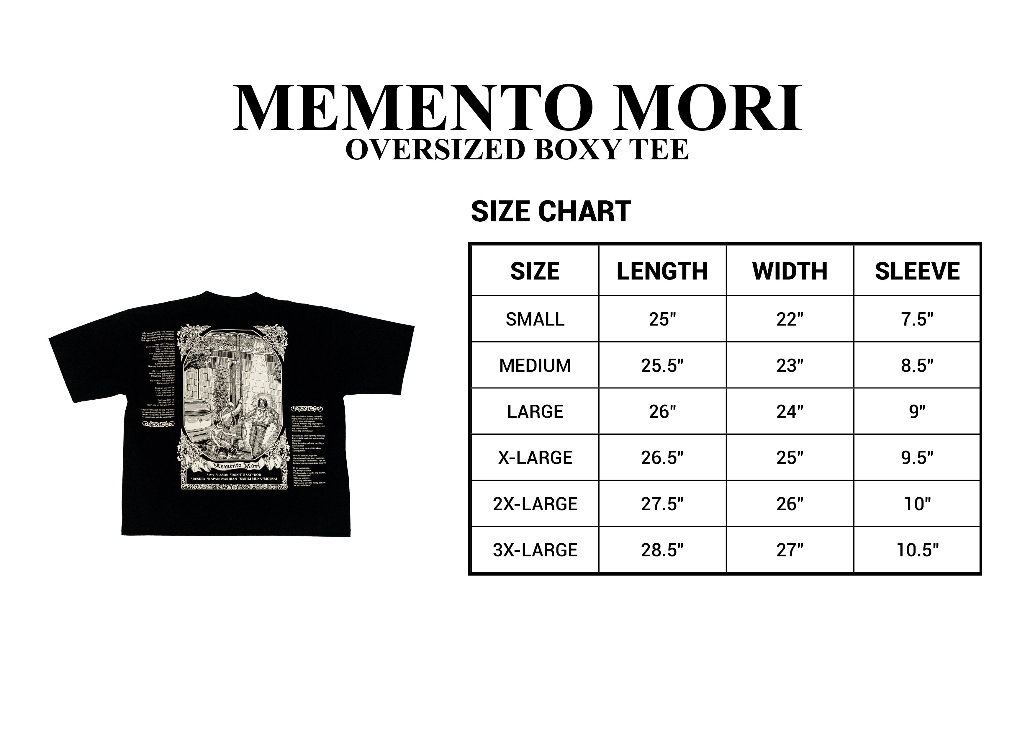 Memento Mori Boxy Tee